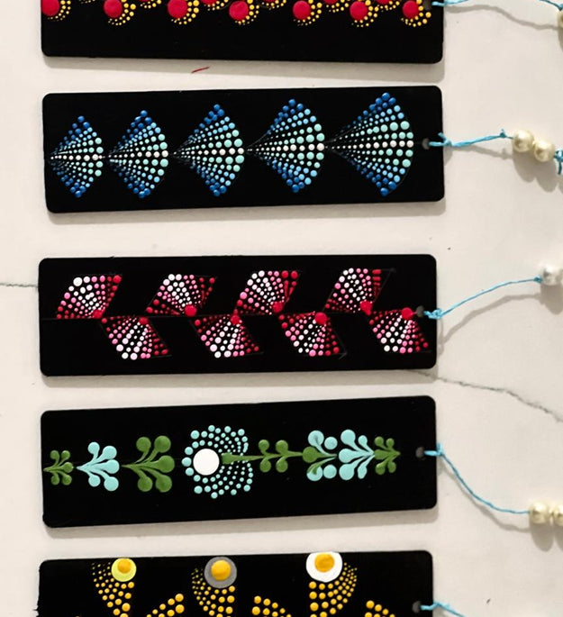 Dot Mandala Bookmarks
