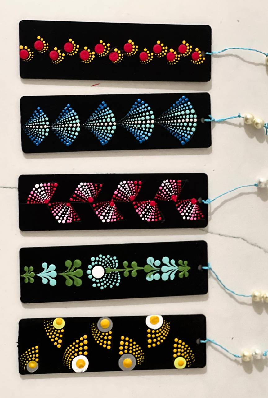 Dot Mandala Bookmarks