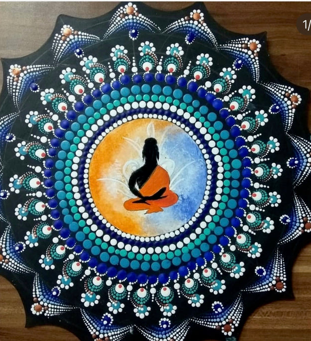 Dot Mandala - Buddha