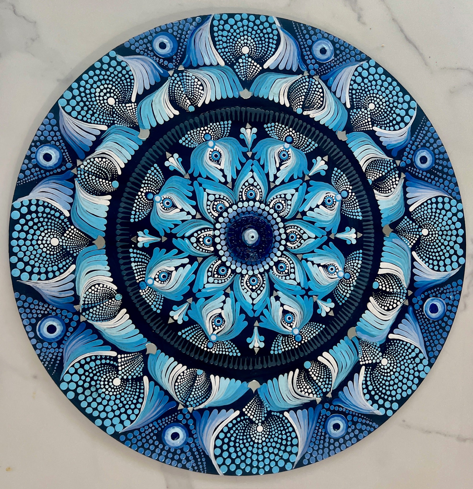 Evil Eye Dot Mandala