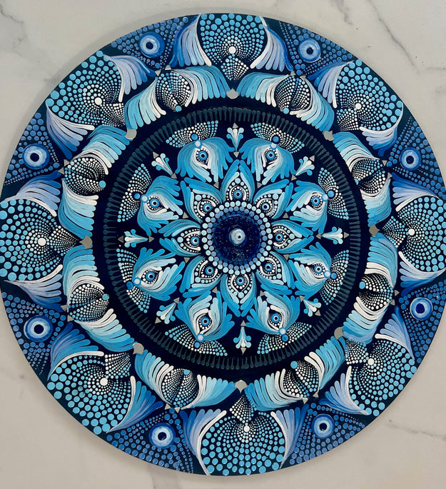 Evil Eye Dot Mandala