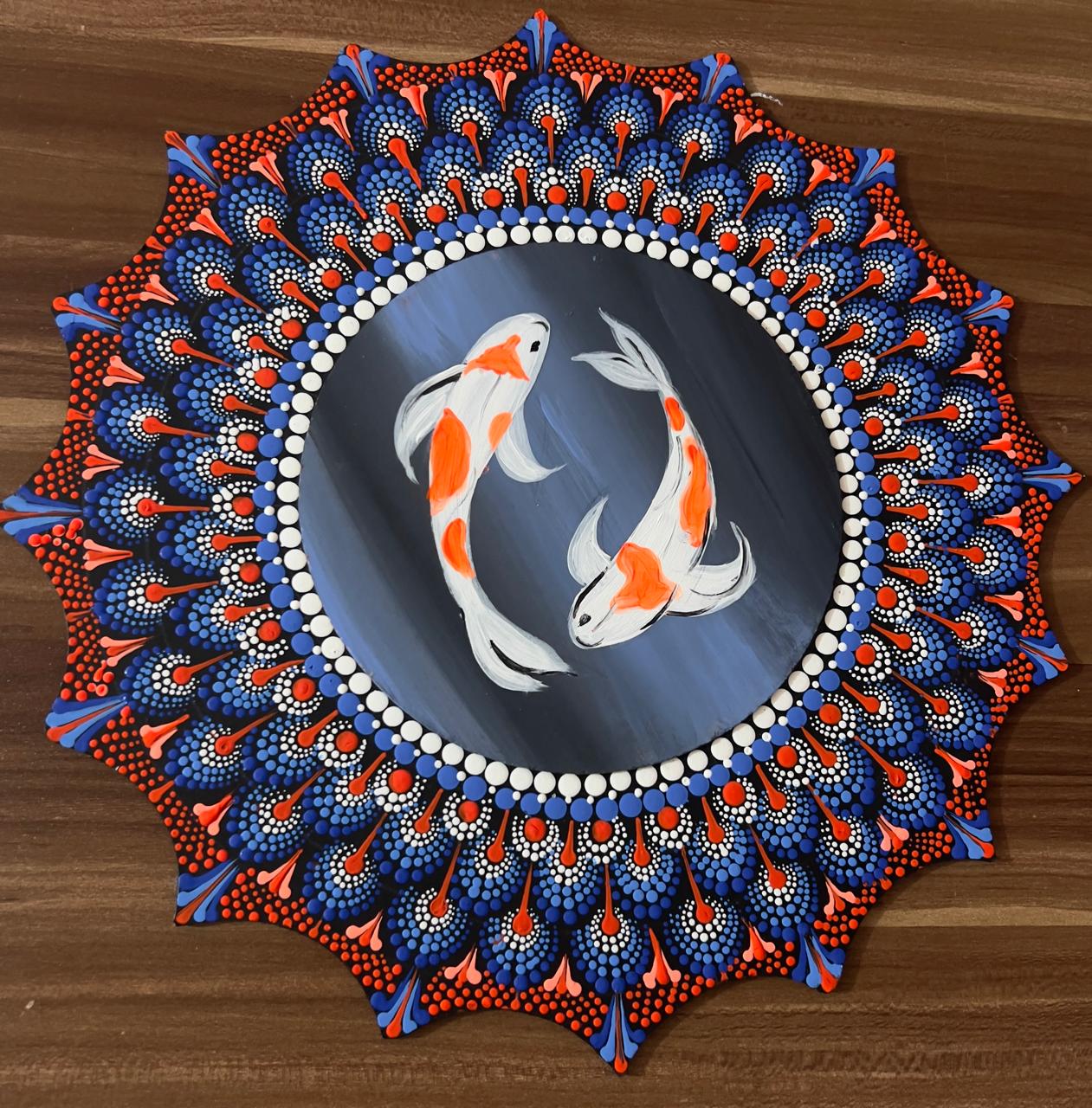 Koi Fish Mandala