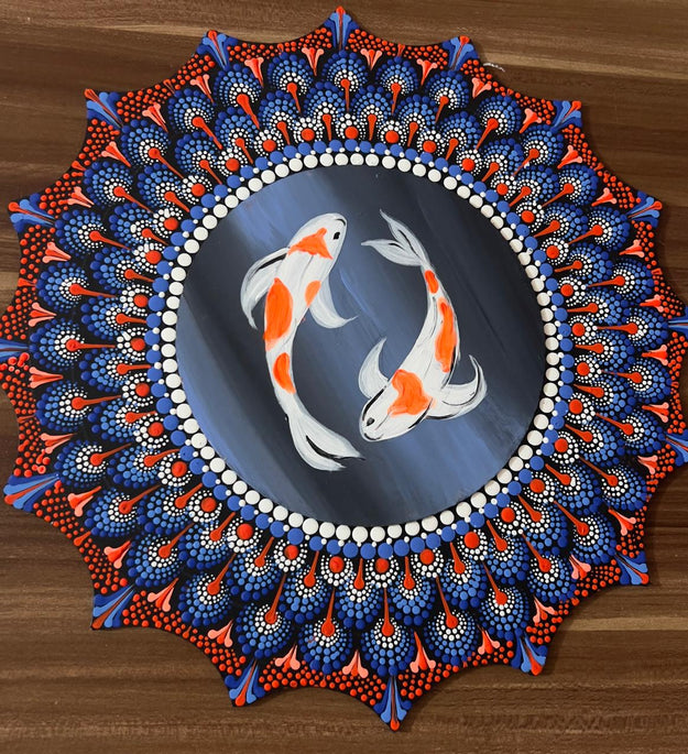 Koi Fish Mandala